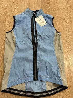 Specialized Women's Light Blue Cycling Vest with Black Trim
